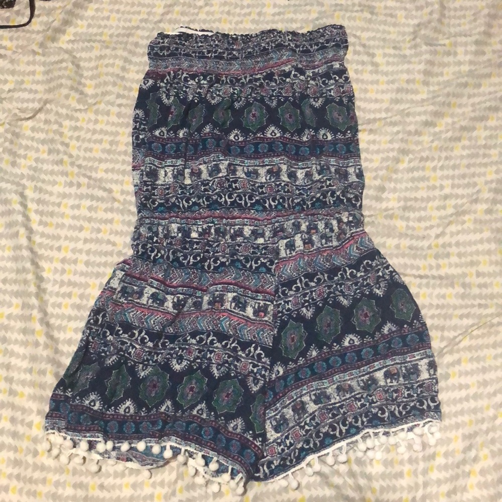 Sleeveless romper